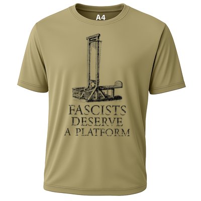 FASCISTS DESERVE A PLATFORM Cooling Performance Crew T-Shirt
