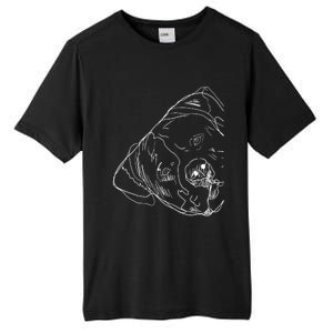 Funny Dog American Bulldog Tall Fusion ChromaSoft Performance T-Shirt