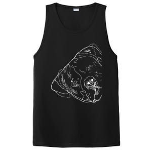 Funny Dog American Bulldog PosiCharge Competitor Tank