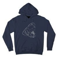 Funny Dog American Bulldog Tall Hoodie