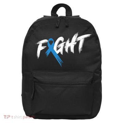 Funny Diabetes Awareness Month Fight Vintage T1 T2 16 in Basic Backpack