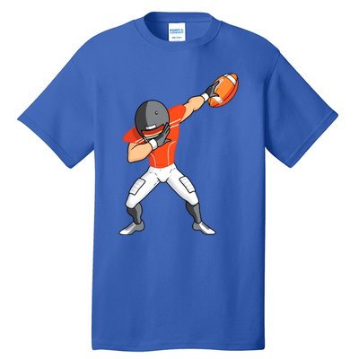 Footballer Dabbing American Football Funny Dab Gift Tall T-Shirt