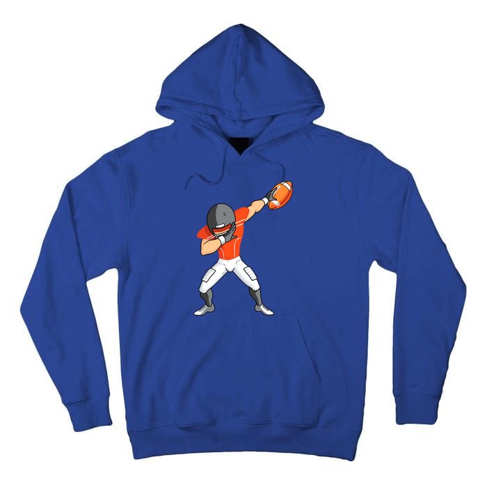 Footballer Dabbing American Football Funny Dab Gift Tall Hoodie