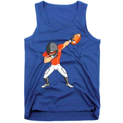 Footballer Dabbing American Football Funny Dab Gift Tank Top