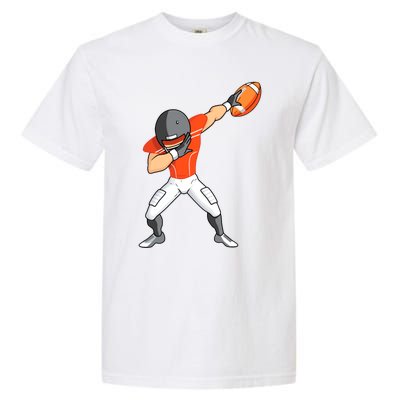 Footballer Dabbing American Football Funny Dab Gift Garment-Dyed Heavyweight T-Shirt