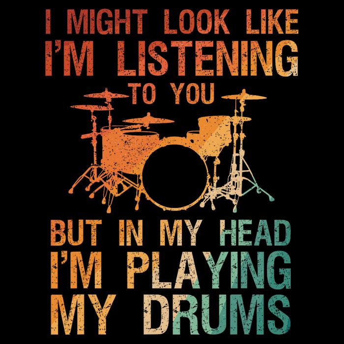 Funny Drummer Art For Drum Player Percussion Lover Short Acrylic Beanie