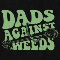 Funny Dads Against Weeds Lawn Weed Wacker Ladies PosiCharge Tri-Blend Wicking Tank