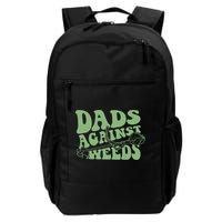 Funny Dads Against Weeds Lawn Weed Wacker Backpack