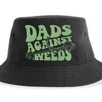 Funny Dads Against Weeds Lawn Weed Wacker Sustainable Bucket Hat
