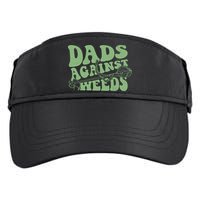Funny Dads Against Weeds Lawn Weed Wacker Adult Drive Performance Visor