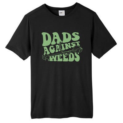 Funny Dads Against Weeds Lawn Weed Wacker Tall Fusion ChromaSoft Performance T-Shirt