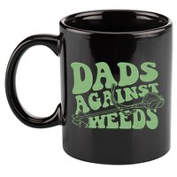 Funny Dads Against Weeds Lawn Weed Wacker 11oz C Handle Ceramic Mug