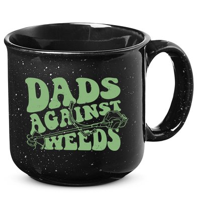 Funny Dads Against Weeds Lawn Weed Wacker 15oz Campfire Ceramic Mug