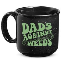Funny Dads Against Weeds Lawn Weed Wacker 15oz Campfire Ceramic Mug