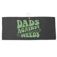 Funny Dads Against Weeds Lawn Weed Wacker Large Microfiber Waffle Golf Towel