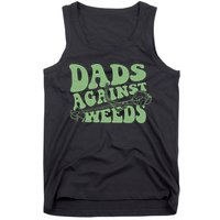 Funny Dads Against Weeds Lawn Weed Wacker Tank Top