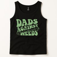 Funny Dads Against Weeds Lawn Weed Wacker Tank Top