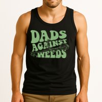 Funny Dads Against Weeds Lawn Weed Wacker Tank Top