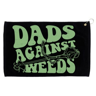 Funny Dads Against Weeds Lawn Weed Wacker Grommeted Golf Towel