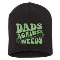 Funny Dads Against Weeds Lawn Weed Wacker Short Acrylic Beanie