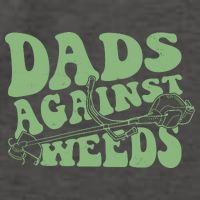 Funny Dads Against Weeds Lawn Weed Wacker Vector Backpack