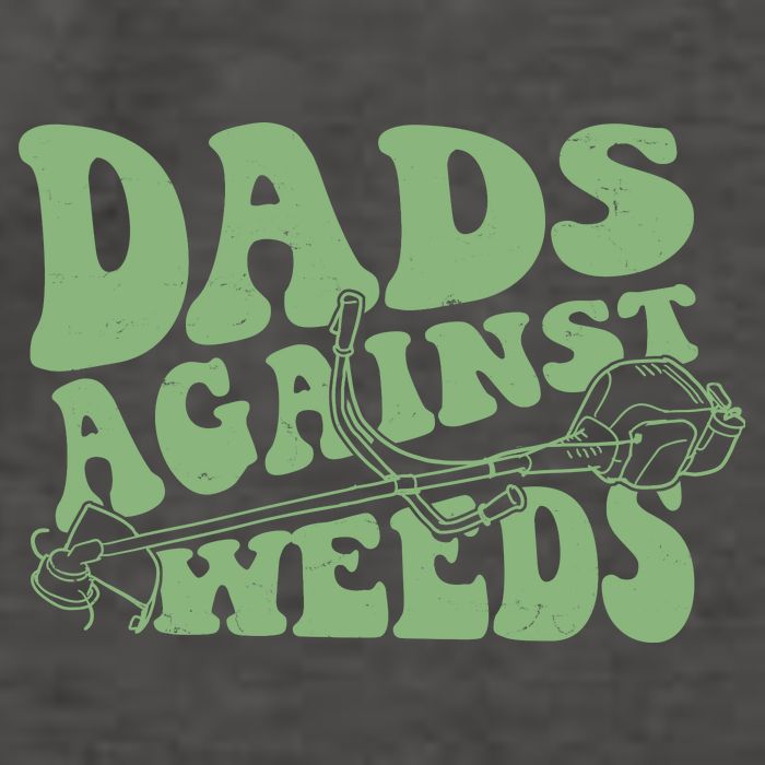 Funny Dads Against Weeds Lawn Weed Wacker Vector Backpack