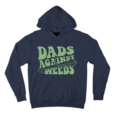 Funny Dads Against Weeds Lawn Weed Wacker Hoodie