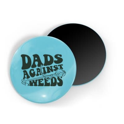 Funny Dads Against Weeds Lawn Weed Wacker Magnet