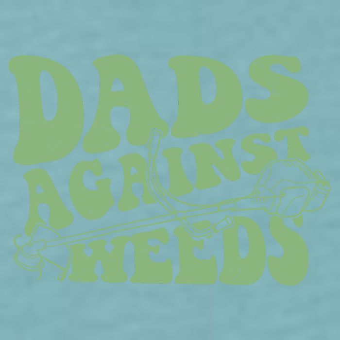 Funny Dads Against Weeds Lawn Weed Wacker Sueded Cloud Jersey T-Shirt