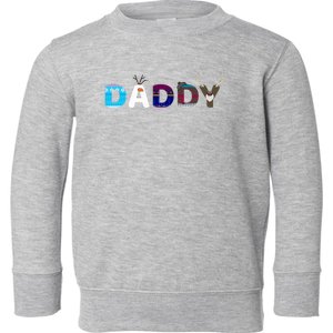 Frozen Dad And Mom Birthday Daddy Family Party Snowman Toddler Sweatshirt