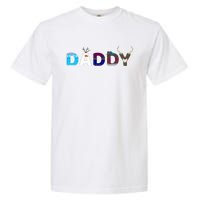 Frozen Dad And Mom Birthday Daddy Family Party Snowman Garment-Dyed Heavyweight T-Shirt