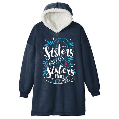 Funny Diabetes Awareness T1d Gift Hooded Wearable Blanket