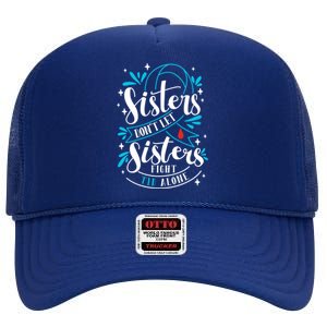 Funny Diabetes Awareness T1d Gift High Crown Mesh Back Trucker Hat