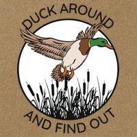 Funny Duck Around And Find Out Cotton Canvas Backpack