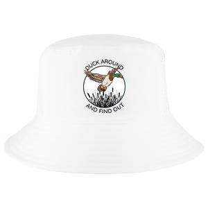 Funny Duck Around And Find Out Cool Comfort Performance Bucket Hat