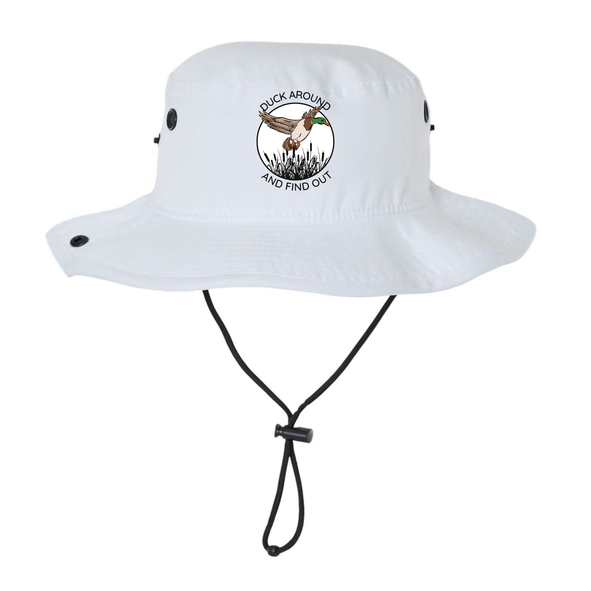 Funny Duck Around And Find Out Bucket Hat