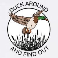 Funny Duck Around And Find Out Bucket Hat