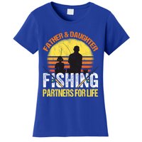 Fisherman Dad And Daughter Fishing Partners For Life Women's T-Shirt