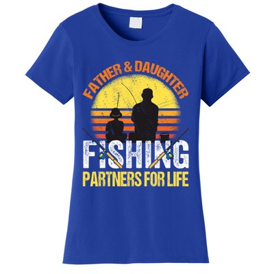 Fisherman Dad And Daughter Fishing Partners For Life Women's T-Shirt