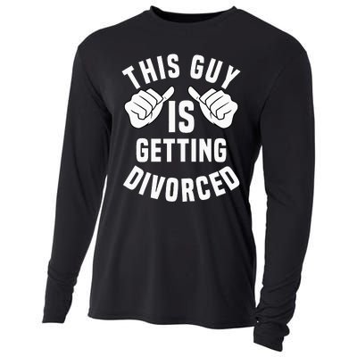 Funny Divorced Apparel For Divorce Party Cooling Performance Long Sleeve Crew