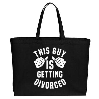 Funny Divorced Apparel For Divorce Party Cotton Canvas Jumbo Tote