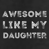 Fathers Day Awesome Like My Daughter Adult Drive Performance Visor