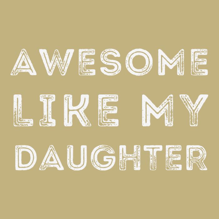 Fathers Day Awesome Like My Daughter Cooling Performance Crew T-Shirt