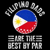 Filipino Dads Are The Best By Par Philippines Flag Golf Dad Impact Tech Backpack