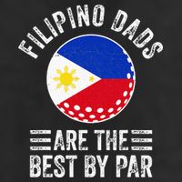 Filipino Dads Are The Best By Par Philippines Flag Golf Dad 11oz C Handle Ceramic Mug