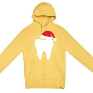 Funny Dental Assistant Christmas Tooth Dentist Gift Premium Pullover Hoodie