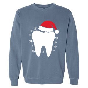 Funny Dental Assistant Christmas Tooth Dentist Gift Garment-Dyed Sweatshirt