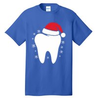 Funny Dental Assistant Christmas Tooth Dentist Gift Tall T-Shirt