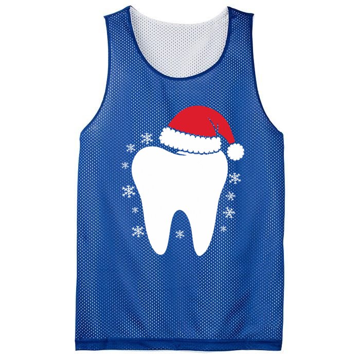 Funny Dental Assistant Christmas Tooth Dentist Gift Mesh Reversible Basketball Jersey Tank