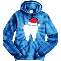 Funny Dental Assistant Christmas Tooth Dentist Gift Tie Dye Hoodie